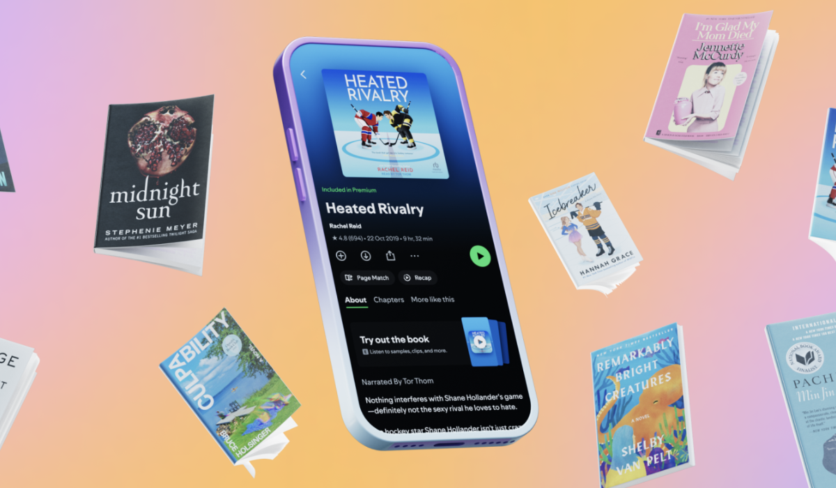Spotify verkauft jetzt auch Bücher – und baut Audiobook-Angebot weiter aus