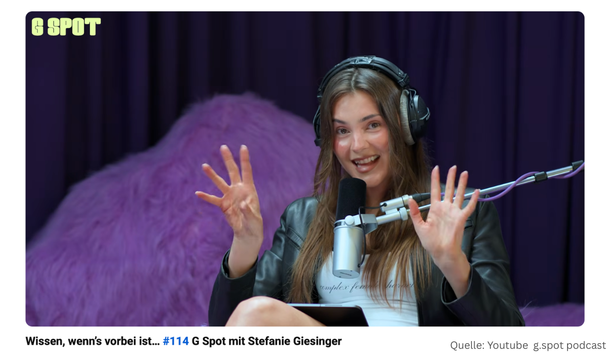 Pause für „G-Spot”: Stefanie Giesinger sehnt sich nach Veränderung