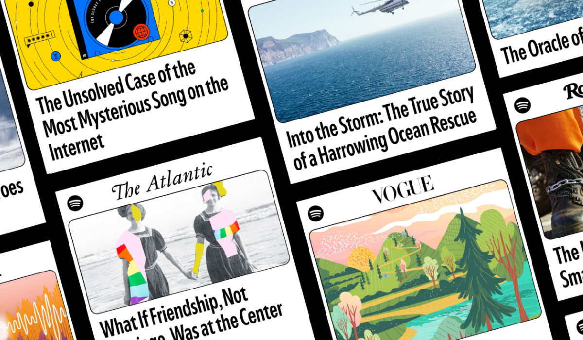 Spotify vertont Magazin-Artikel