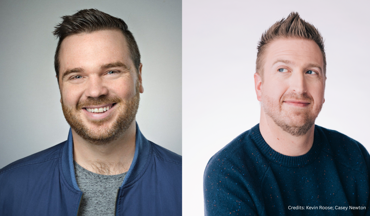 Kevin Roose und Casey Newton gründen eine Podcast-Firma