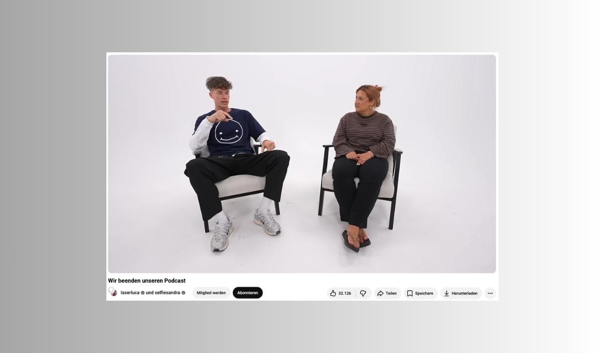 „Dick & Doof“: Selfiesandra und Laserluca beenden Podcast